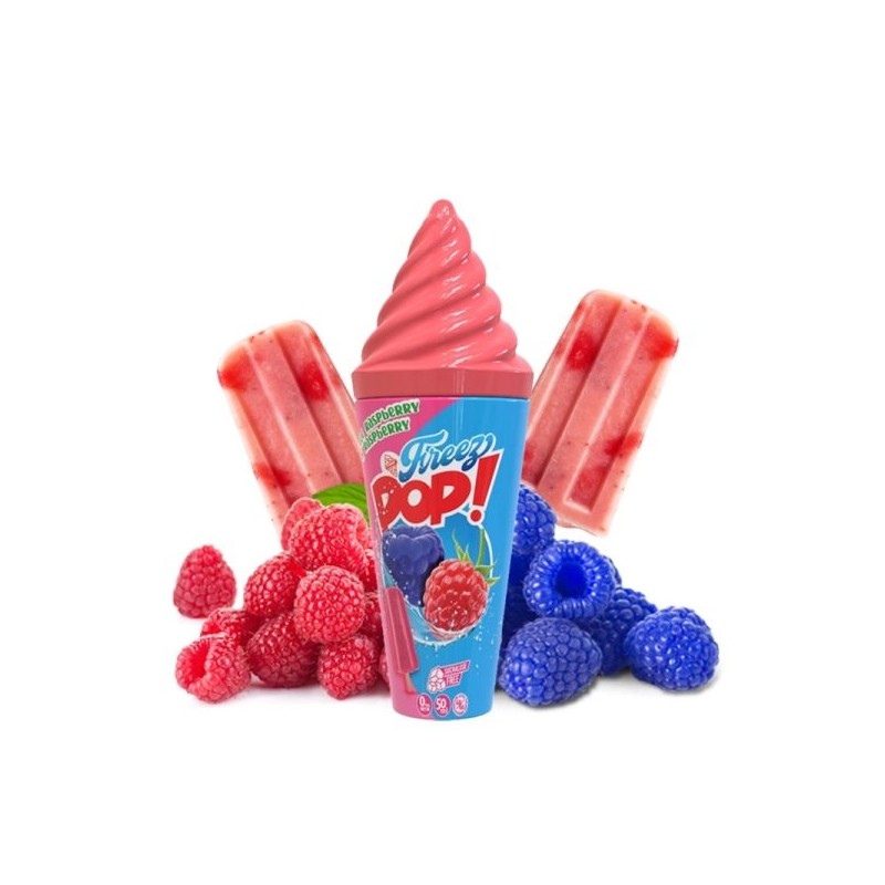 Pop Raspberry Blue Raspberry - Freez Pop by Vape Maker | BigVapoteur