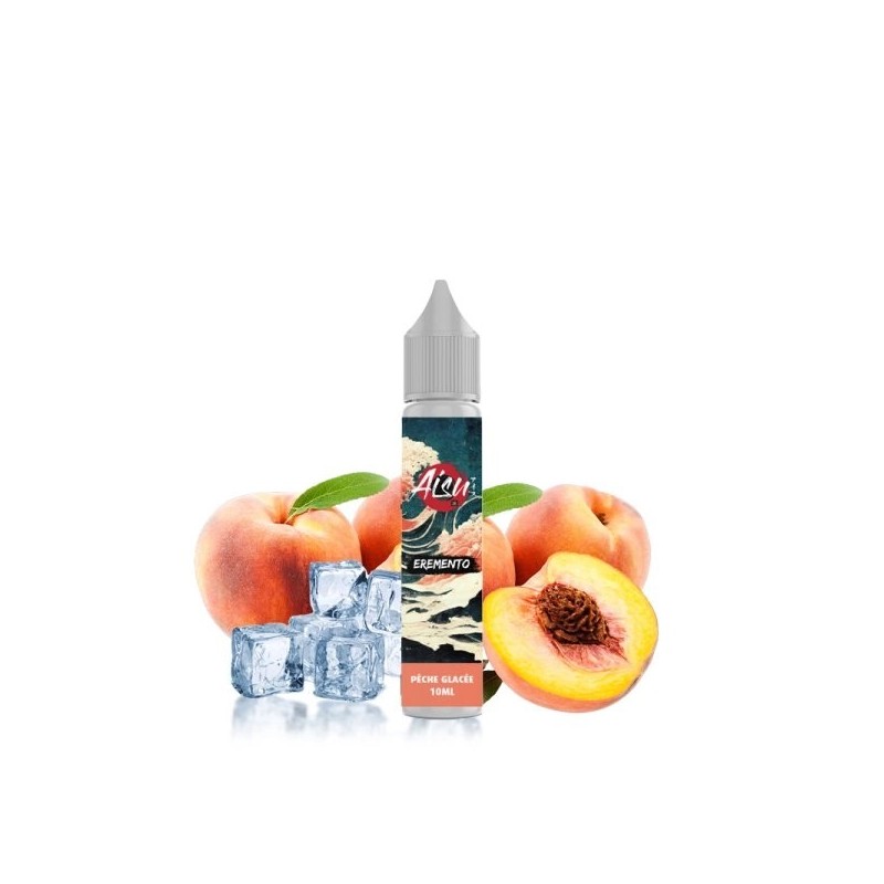 E-liquide Aisu Eremento Salt - Pêche Glacée 20mg 10ml | BigVapoteur