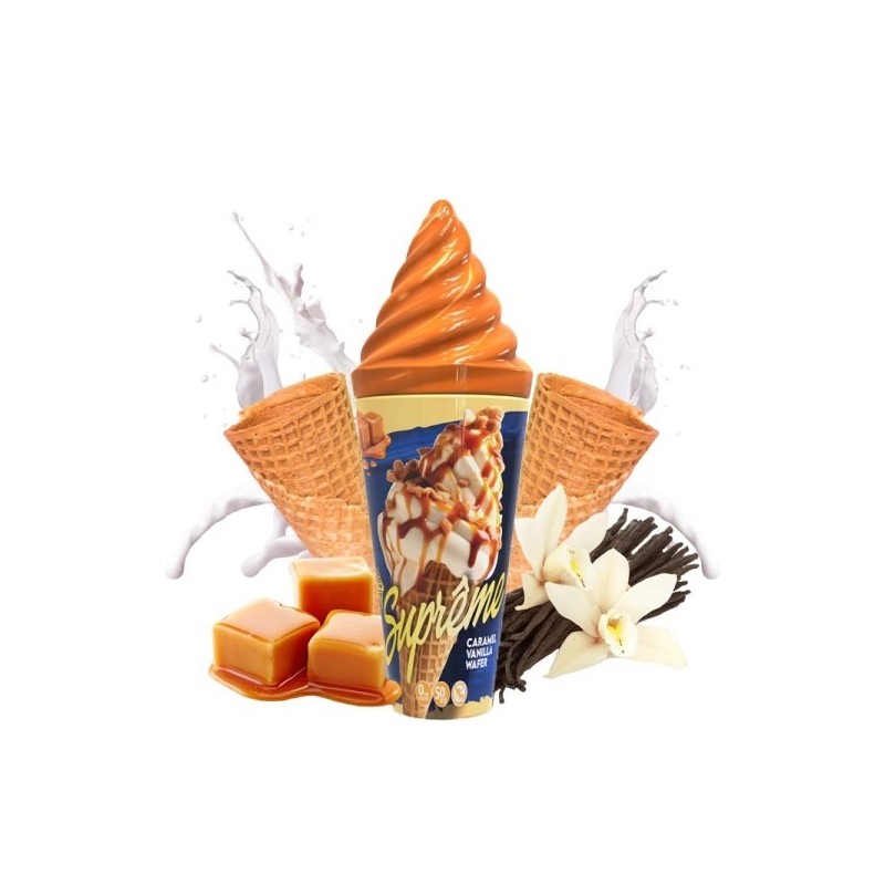 Caramel Vanille - Suprême by Vape Maker | BigVapoteur