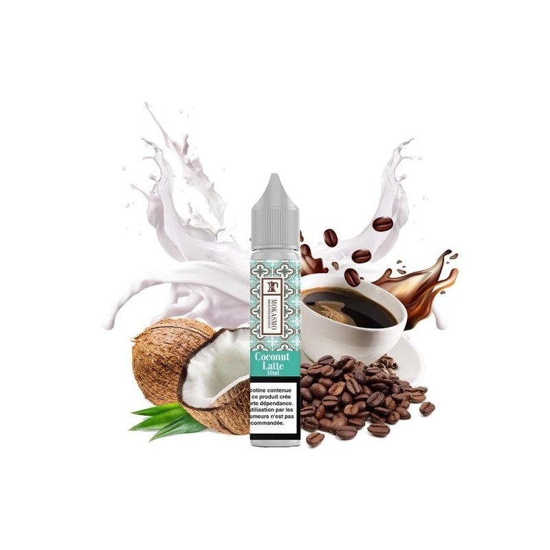 Liquid Aisu Mokasmo Salt - Coconut Latte 20mg 10ml | BigVapoteur