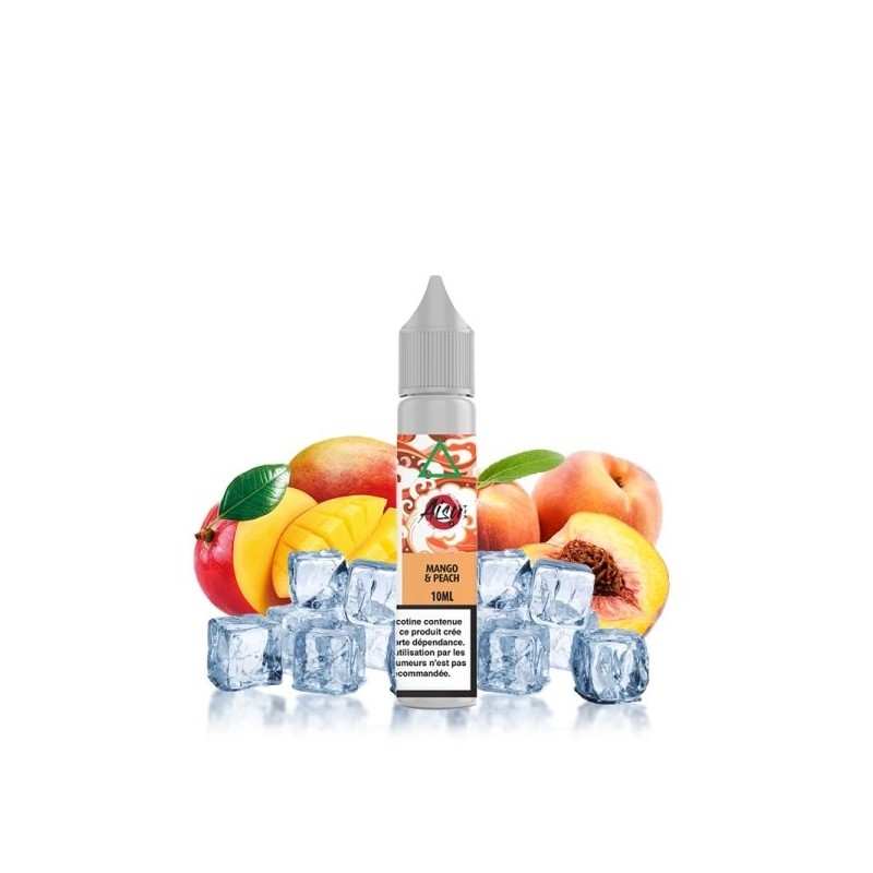 E-liquide Aisu Salt - Mangue Pêche 20mg 10ml | BigVapoteur