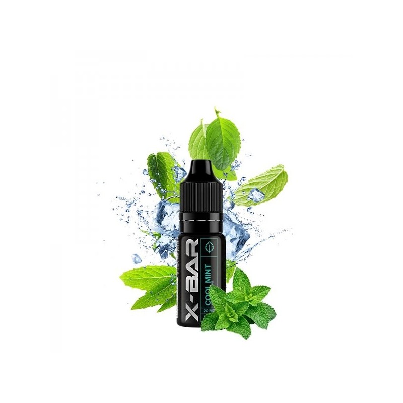 X-Bar Salt E-liquid 20mg - Cool Mint | BigVapoteur