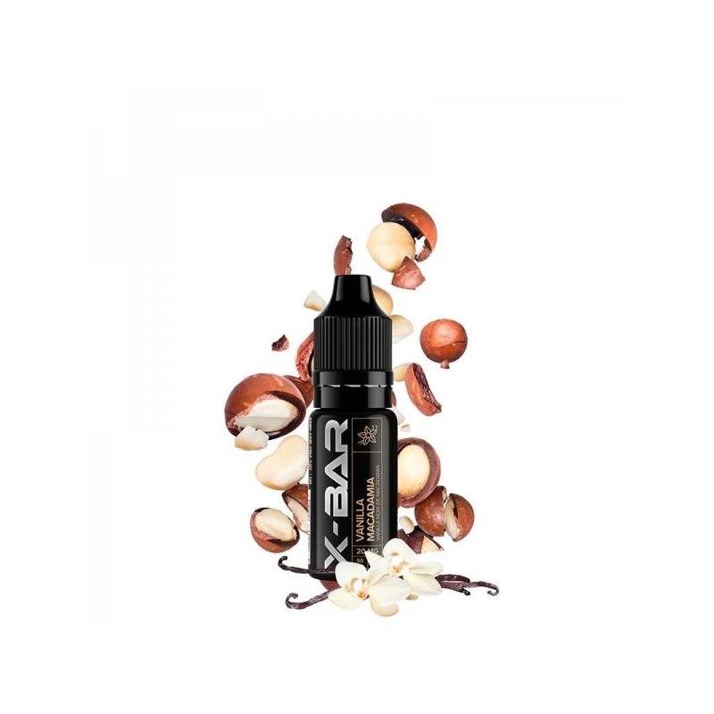 E-liquide X-Bar Salt 20mg - Vanille Macadamia | BigVapoteur