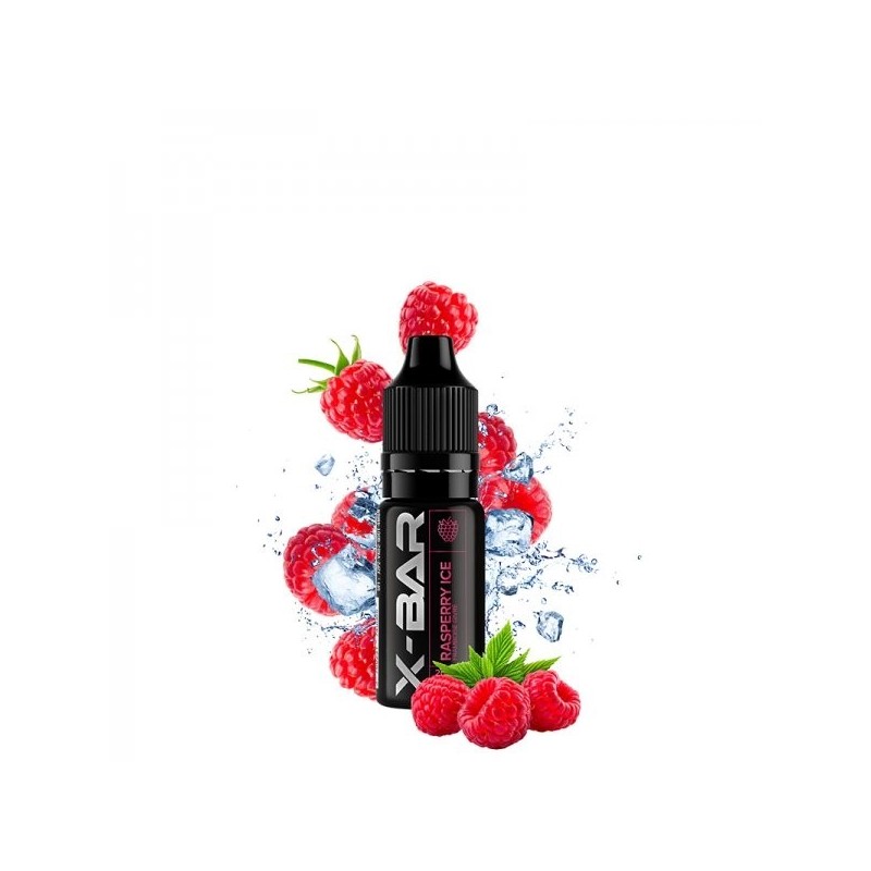 X-Bar Salt E-liquid 20mg - Raspberry Ice | BigVapoteur