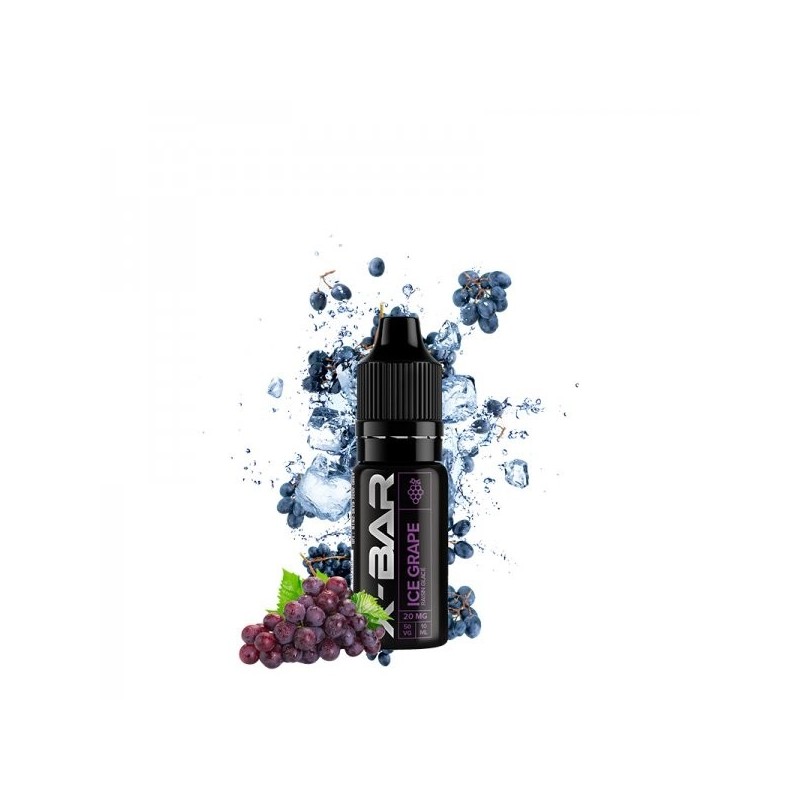 E-liquide X-Bar Salt 20mg - Ice Grape | BigVapoteur