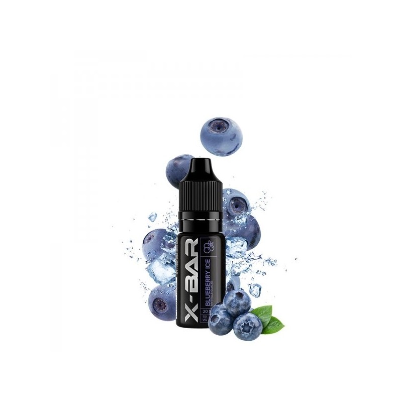 E-liquide X-Bar Salt 20mg - Myrtille Glacée | BigVapoteur