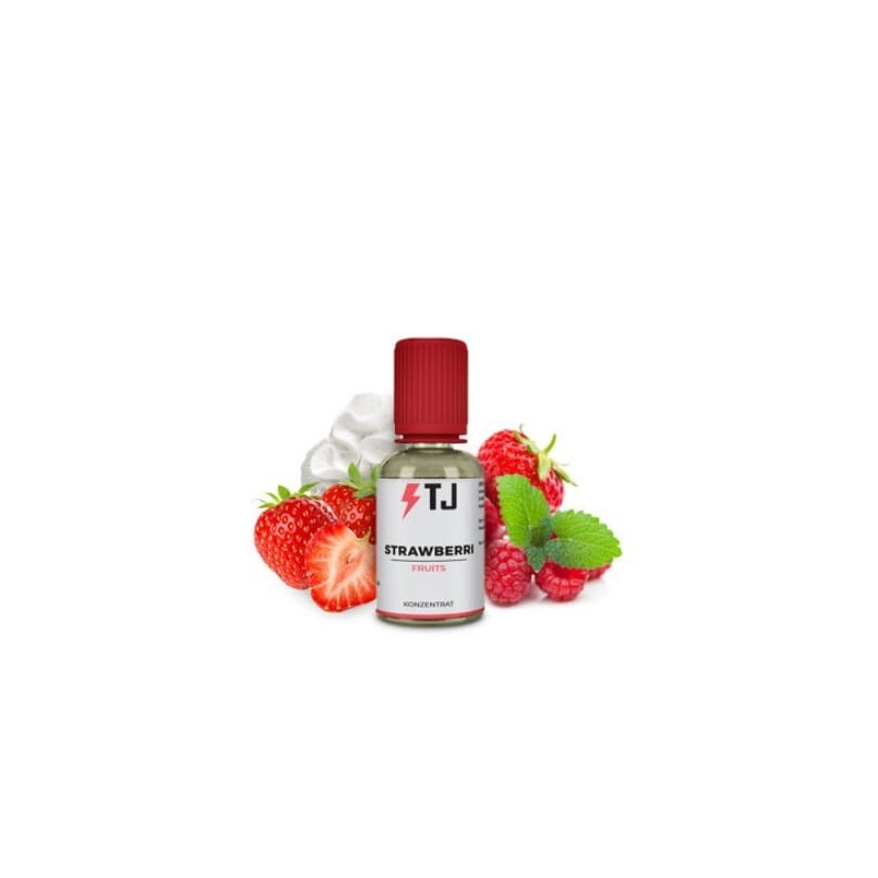 T-Juice Flavor 30ml - Strawberry | BigVapoteur