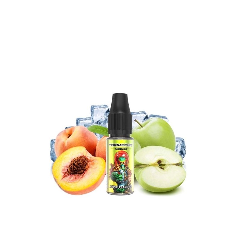 E-liquide Tornado Salt - Apple Peach Ice 20mg 10ml | BigVapoteur