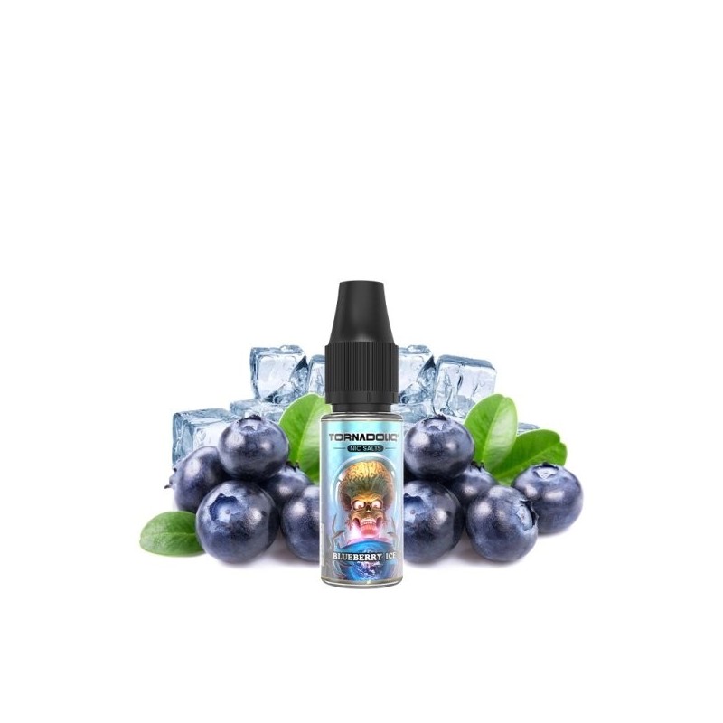 E-liquide Tornado Salt - Myrtille Glacée 20mg 10ml | BigVapoteur