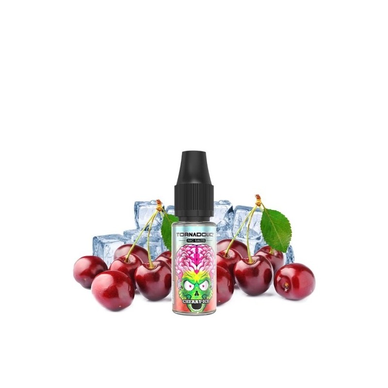 Liquid Tornado Salt - Cherry Ice 20mg 10ml | BigVapoteur