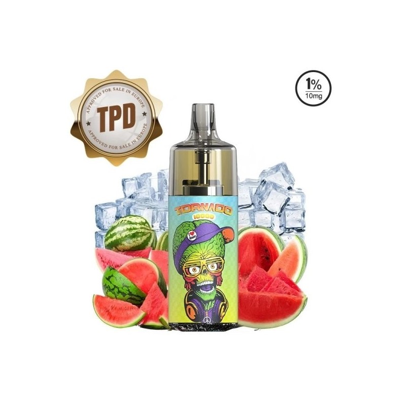 Tornado 10000 Puffs 20mg - Pastèque Glacée | BigVapoteur