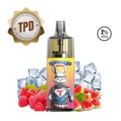 Tornado 10000 Puffs 20mg - Raspberry Watermelon Ice | BigVapoteur