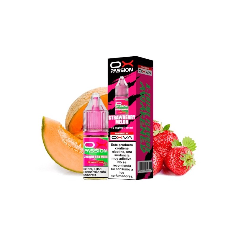 E-liquide Oxva Ox Passion Salts 20mg - Fraise Melon | BigVapoteur