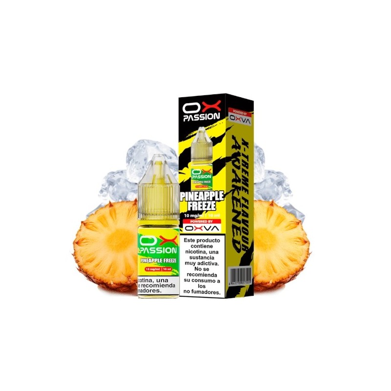 Liquid Oxva Ox Passion Salts 10mg - Pineapple Freeze | BigVapoteur