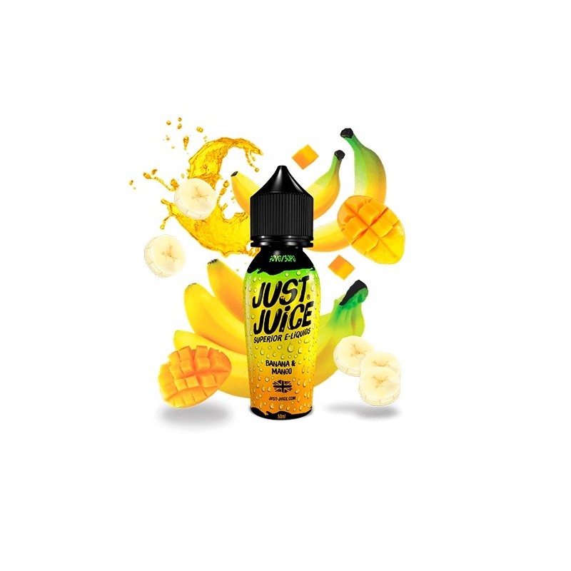 Premix Just Juice - Banane & Mangue 50/60ml | BigVapoteur