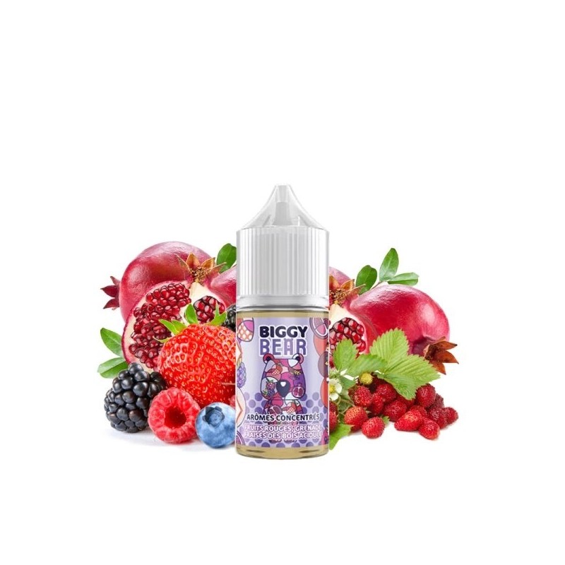 Biggy Bear Flavor - Red Fruits Pomegranate Wild Strawberry Sour 30ml | BigVapoteur