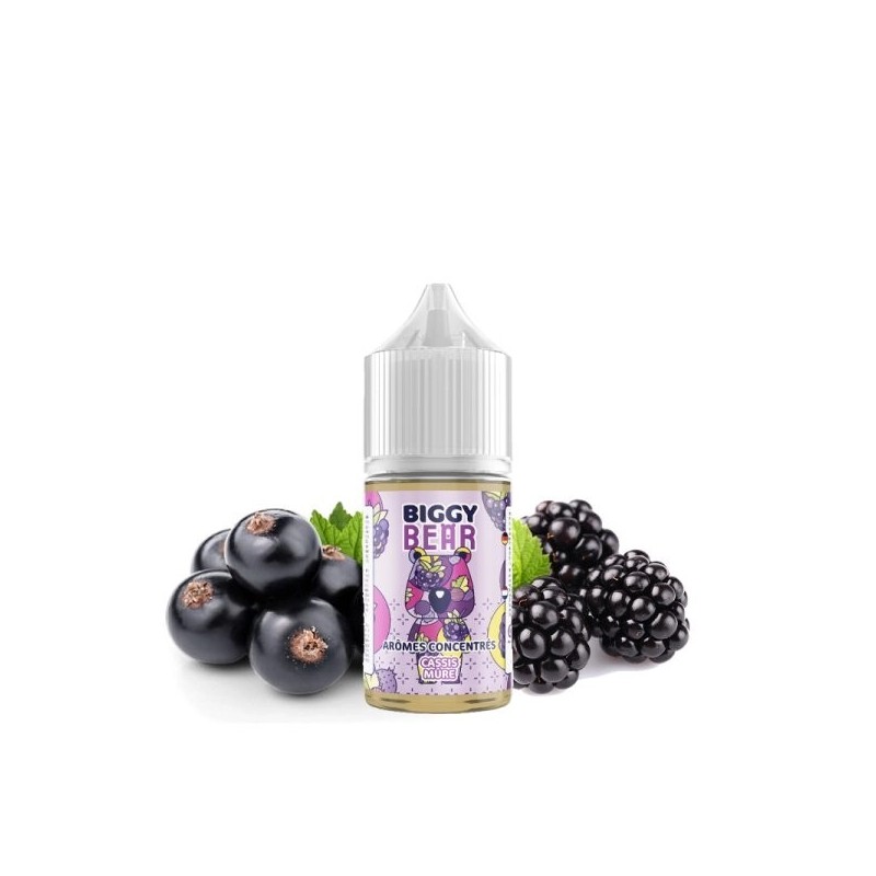 Arôme Biggy Bear - Cassis Mûre 30ml | BigVapoteur