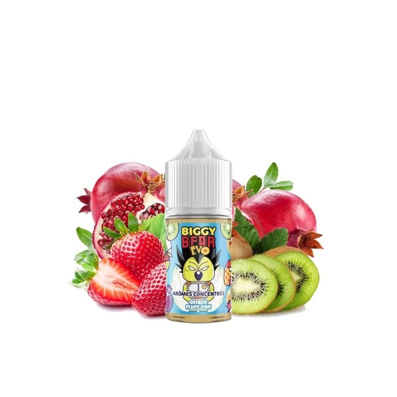 Arôme Biggy Bear EVO - Grenade Fraise Kiwi 30ml | BigVapoteur
