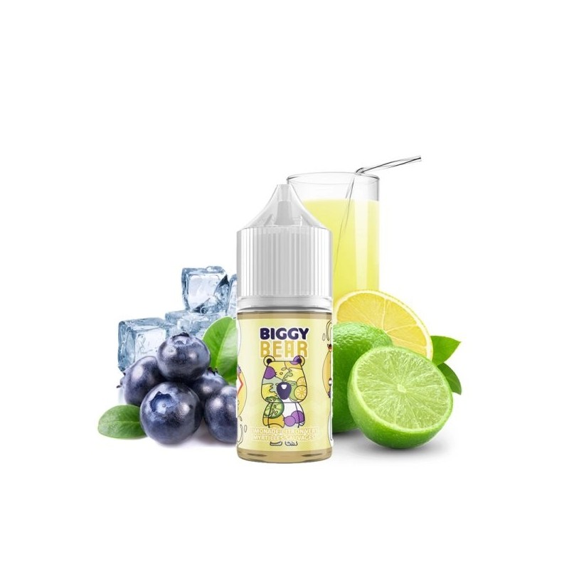 Aromat Biggy Bear - Limonade Citron Vert Myrtilles Sauvages 30ml | BigVapoteur