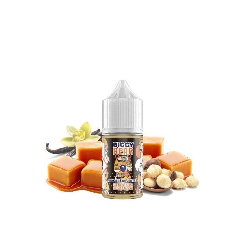 Arôme Biggy Bear - Brittle de Noix de Macadamia 30ml | BigVapoteur