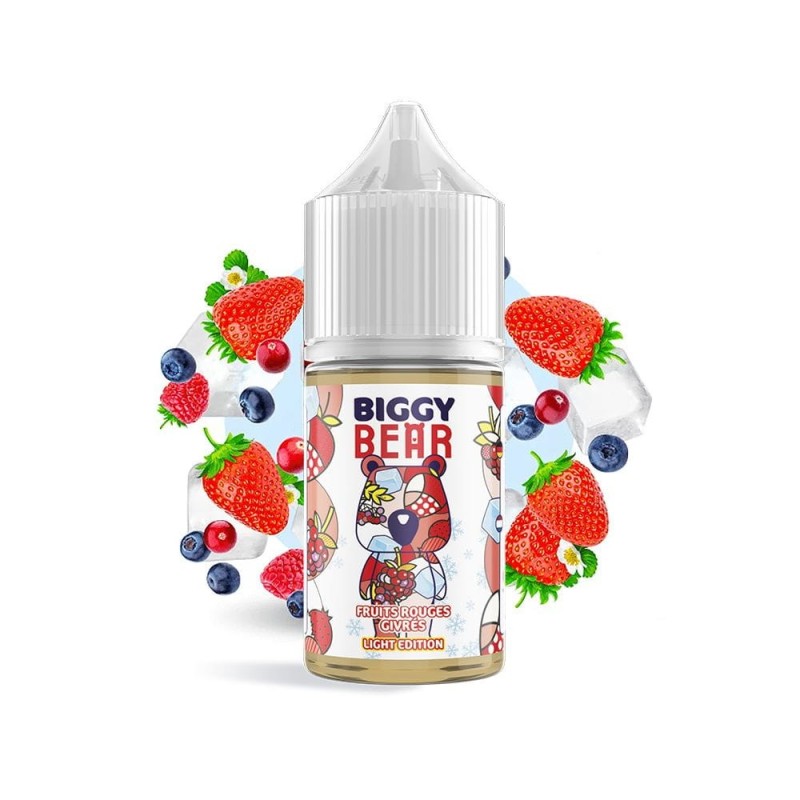 Arôme Biggy Bear - Fruits Rouges Givrés Light Edition 30ml | BigVapoteur
