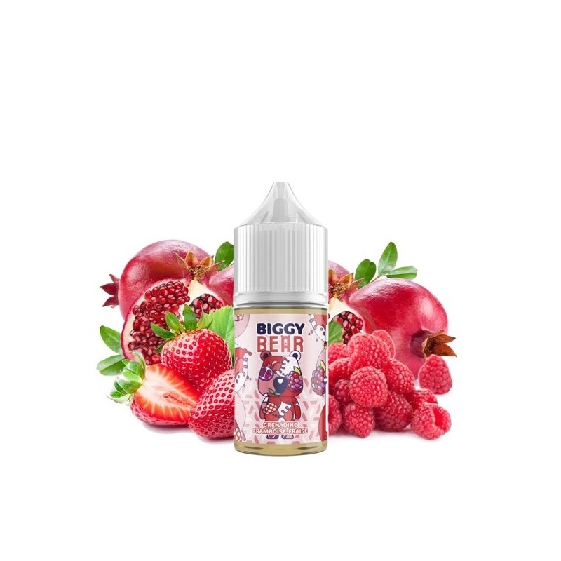 Aromat Biggy Bear - Grenadine Framboise Fraise 30ml | BigVapoteur