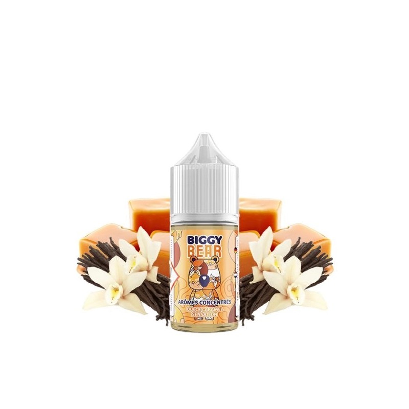 Arôme Biggy Bear - Sensation Caramel Dulce 30ml | BigVapoteur