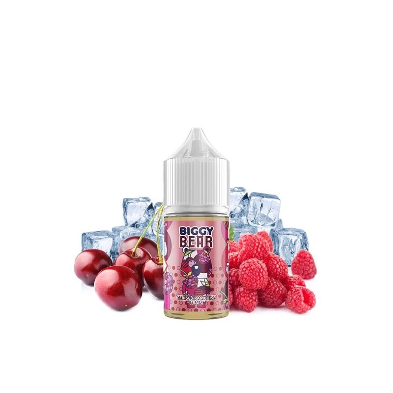 Aromat Biggy Bear - Cerise Framboise Frais 30ml | BigVapoteur