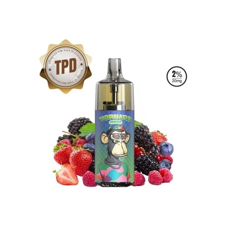 Mr Blue Tornado 10000 Puffs 20mg | BigVapoteur