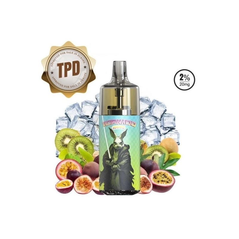 Tornado 10000 Puffs 20mg - Kiwi Passion Ice | BigVapoteur