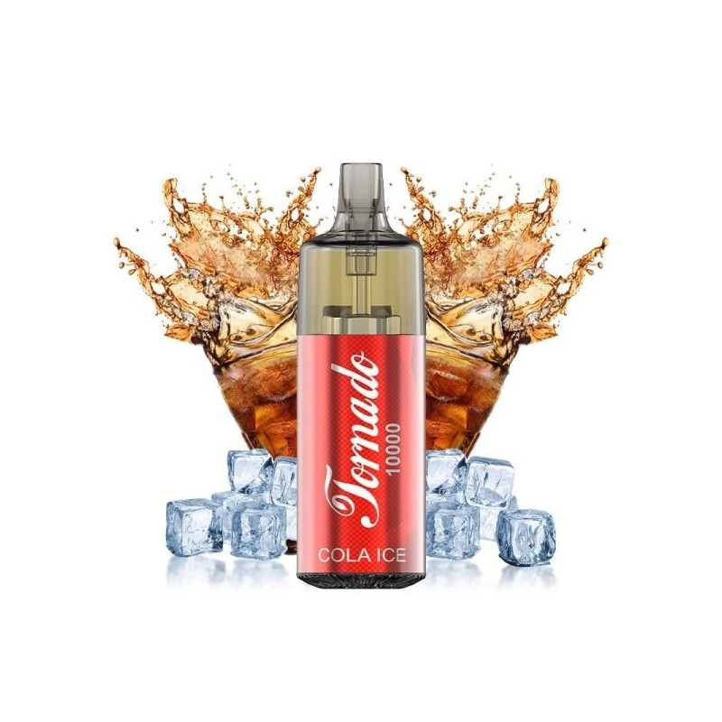 Tornado 10000 Puffs 20mg - Cola Ice | BigVapoteur