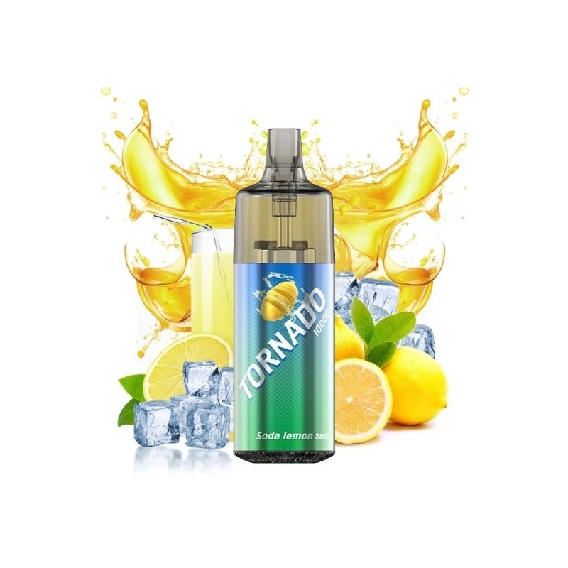 Tornado 10000 Puffs 20mg - Soda Lemon Zest | BigVapoteur