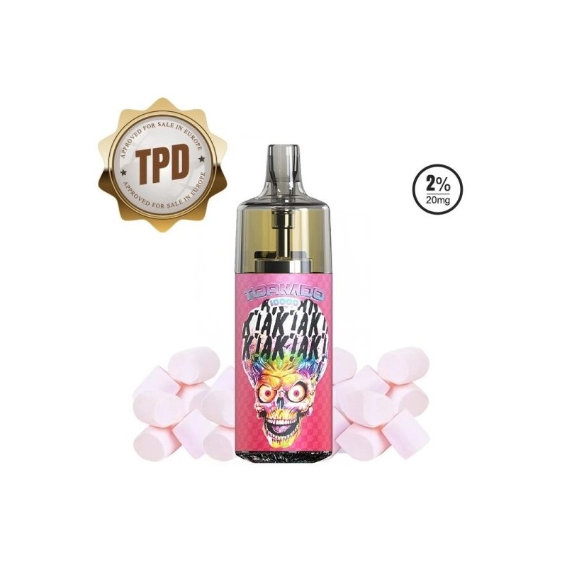 Tornado 10000 Puffs 20mg - Marshmallow | BigVapoteur
