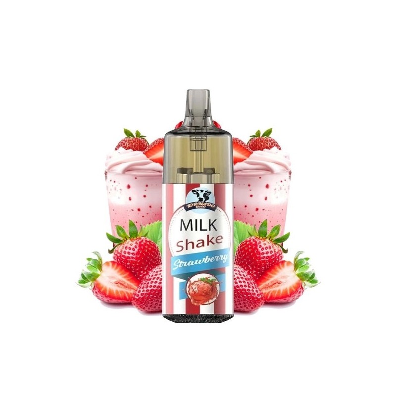 Tornado 10000 Puffs 20mg - Strawberry Milkshake | BigVapoteur