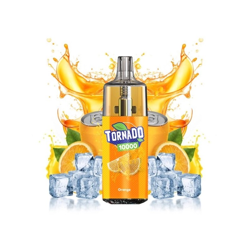 Tornado 10000 Puffs 20mg - Orange Soda | BigVapoteur