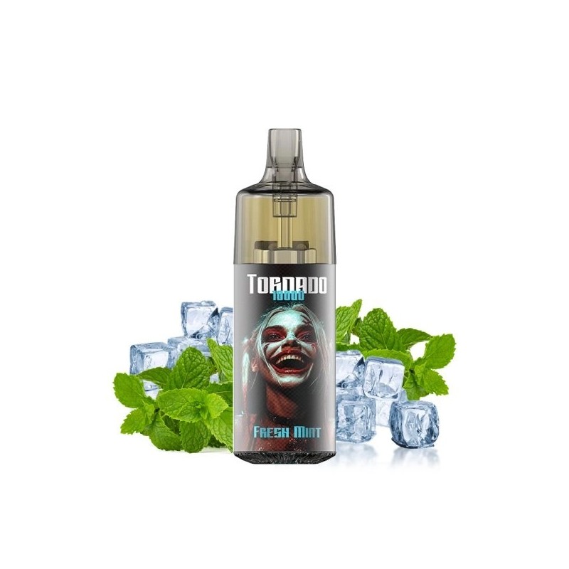 Tornado 10000 Puffs 20mg - Menthe Fraîche | BigVapoteur