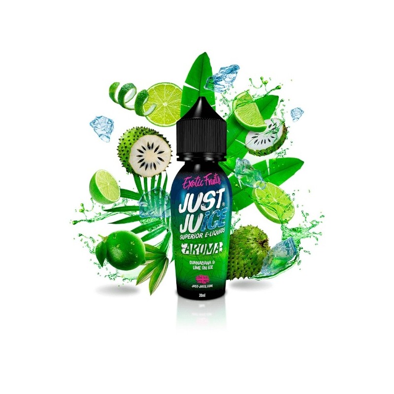 Longfill Just Juice Exotic - Guanabana & Lime Ice 20/60ml | BigVapoteur