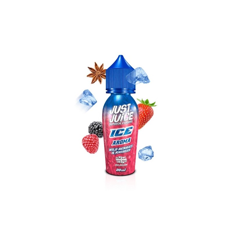 Longfill Just Juice Ice - Wild Berries and Aniseed 20/60ml | BigVapoteur