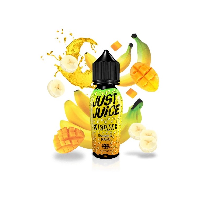 Longfill Just Juice Iconic - Banana Mango 20/60ml | BigVapoteur