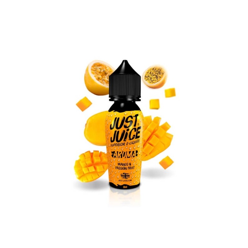 Longfill Just Juice Iconic - Mango and Passion Fruit 20/60ml | BigVapoteur