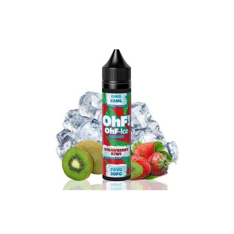 Premix Ohf! Ice 70/30 - Fraise Kiwi 50/60ml | BigVapoteur