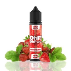 Premix Ohf! OhFruits 70/30 - Strawberry 50/60ml | BigVapoteur