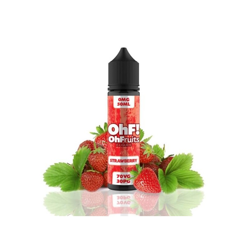 Premix Ohf! OhFruits 70/30 - Fraise 50/60ml | BigVapoteur
