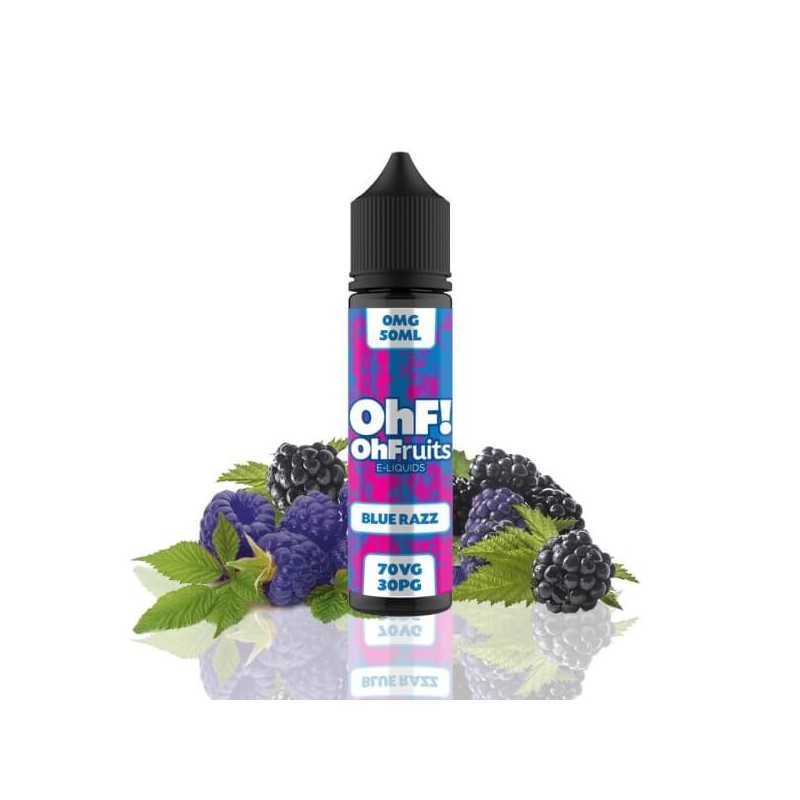 Premix Ohf! OhFruits 70/30 - Blue Razz 50/60ml | BigVapoteur