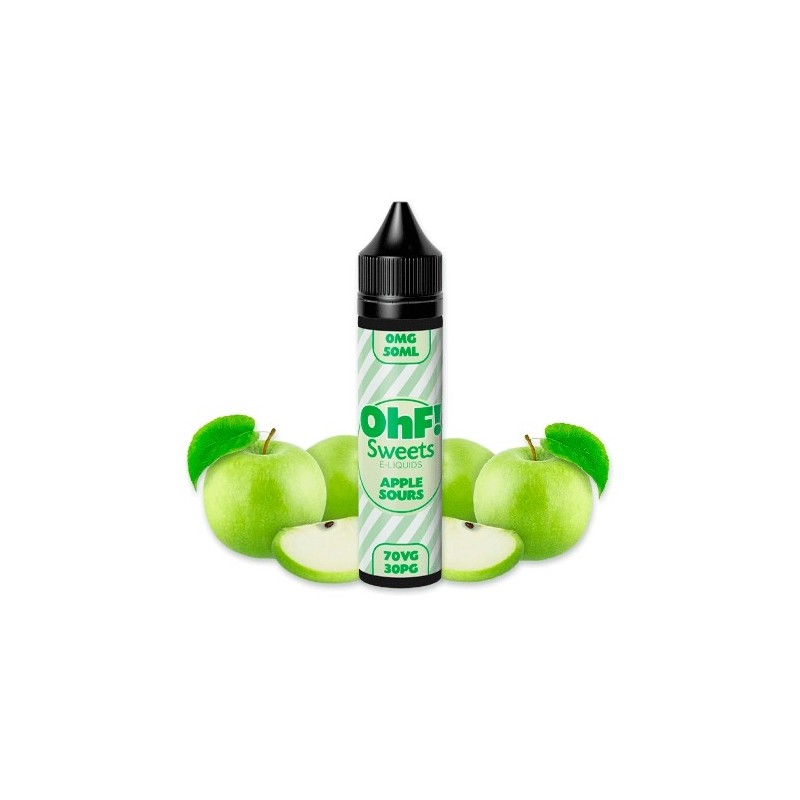Premix Ohf! Sweets 70/30 - Apple Sours 50/60ml | BigVapoteur