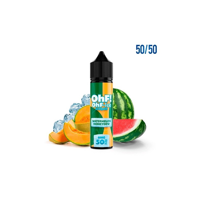 Premix Ohf! Ice 50/50 - Pastèque Melon Miellé 50/60ml | BigVapoteur
