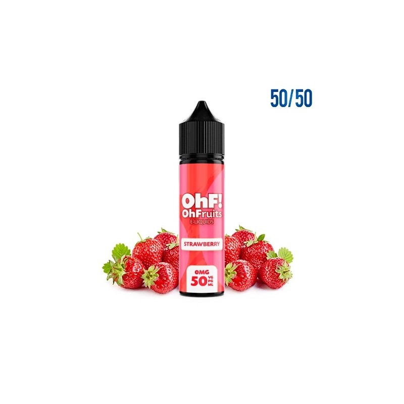 Premix Ohf! Fruit 50/50 - Strawberry 50/60ml | BigVapoteur