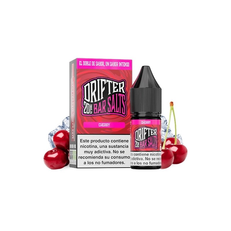 Liquid Drifter Bar Salts Cherry 20mg 10ml | BigVapoteur