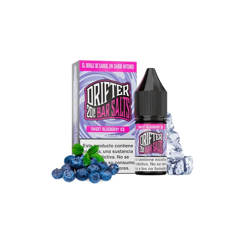 Drifter Bar Salts Sweet Blueberry Ice 20mg 10ml | BigVapoteur
