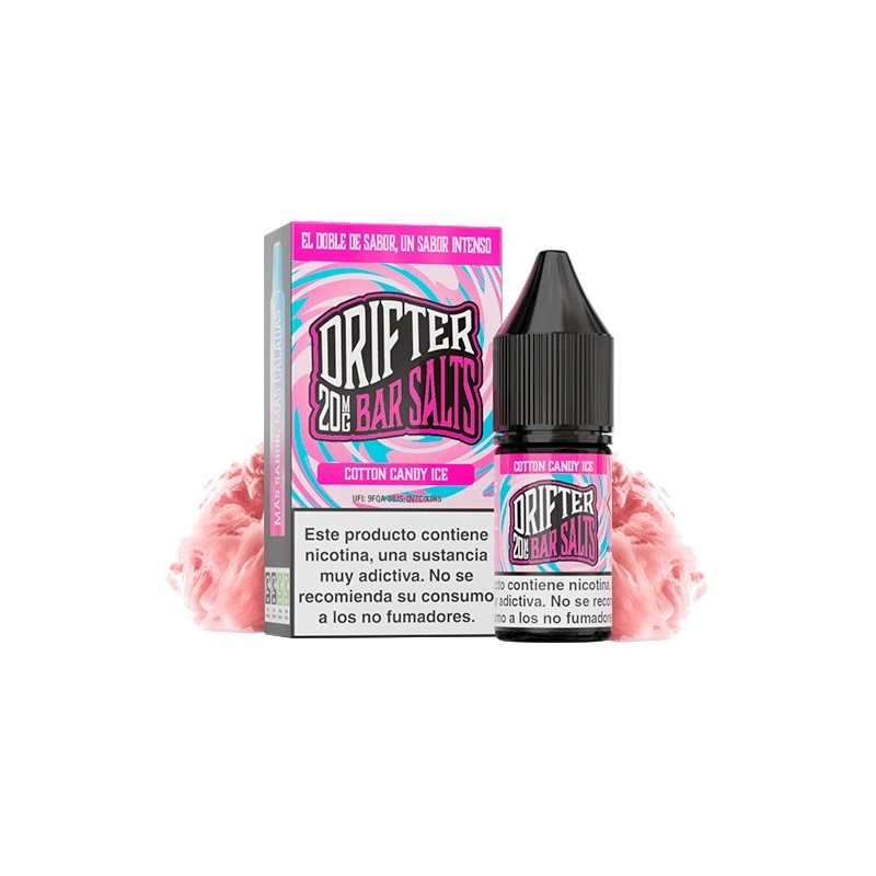 E-liquide Drifter Bar Salts Cotton Candy Ice 20mg 10ml | BigVapoteur
